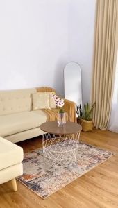 Karpet Lantai Abstrak Minimalis Ukuran 100x150 Anti Slip Ruang Tamu Kamar Tidur Permadani Aesthetic Premium