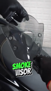 Aerox V3 Windshield Visor Durable ABS Plastic Aeroynamic Design for YAMAHA Motorcycle【COD】