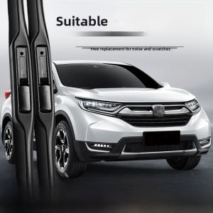 Original Honda CRV Windshield Wiper Blades 2019 Model Front Blade 17 Years Dongfeng Rubber Strip Suitable for Front Windshield