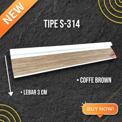 BATANGAN PIGURA FRAME BINGKAI BAHAN FIBER 3CM TYPE S 314 LIS PLAFON