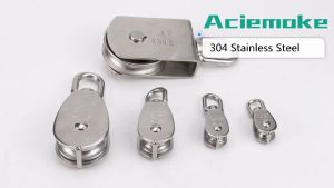 M25 Katrol Angkut Kerekan Mini Serbaguna Swivel Pulley Stainless Steel Berbagai