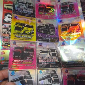 1LEMBAR STIKER KIDS PANDA TUNGGAL JAYA KOTAK BAHAN ORIGINAL ANTI AIR