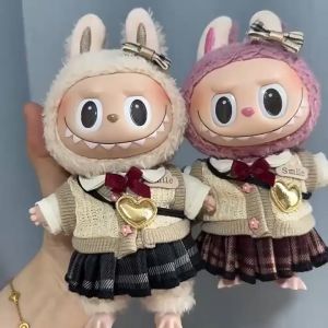READY STOK BAJU BONEKA LABUBU LABUBU CLOTHES | baju labubu pop mart kostum rajut tweed pakaian boneka/setelan baju labubu/atasan labubu/dress labubu/sepatu labubu/topi labubu