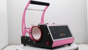 FMP QUAFF 20OZ Tumbler Heat Mug Press Machine Pink 230mm (2in1 Machine for Mug and Tumbler)