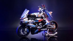 BMW M1000RR Building Blocks Motorcycle Toys 1920PCS Ornaments Brick Model Boys Blok Pembinaan Motor