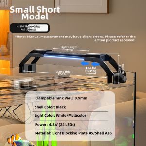 HUICHONG | Waterproof Timed Fish Tank Lighting Enhancement