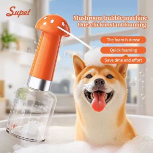 Electric Automatic Foam MachineRechargeable Shampoo Dispenser for Dog and Cat BathingzPet AccessoriesHousehold CleanBathroom