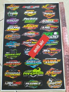 Stiker Sound System | Stiker Audio | Stiker Sound System Audio | Stiker Sound System Anti Air | Stiker Logo Sound System