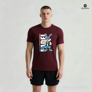 Madaha Kaos Baju Dry fit Jersey Olahraga Padel Lest Play