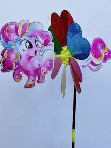 Handheld Laser Rotating Windmill Toy Dragon Year 3D Stereoscopic Children Outdoor Play Traditional Toy Perfect 168 Brand