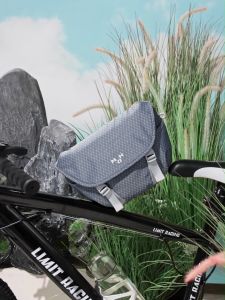 MAH Rhombus Series Original Design Waist Bag Casual Style Hip Pack Portable Phone Bag