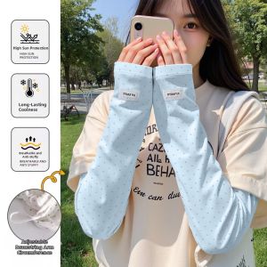 WANBAOLV | Sun Protection Arm Sleeves UV Protection Ice Silk Loose
