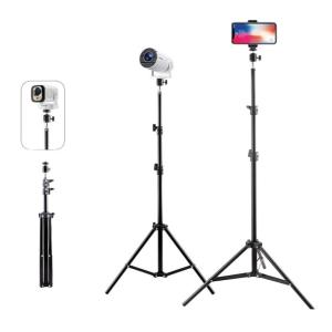 ขาตั้งโปรเจคเตอร์แบบพกพา ขาตั้งโปรเจคเตอร์แบบยืดหดได้สำหรับวางบนโต๊ะ 1 ชิ้น ขาตั้งโปรเจคเตอร์แบบตั้งพื้น อุปกรณ์เสริมสำหรับกล้องสำหรับใช้ในบ้าน