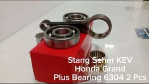Stang Seher Honda GRAND KEV Connecting Rod Motor Grand 06381-KEV-880 Plus Bearing 6304 2Pcs