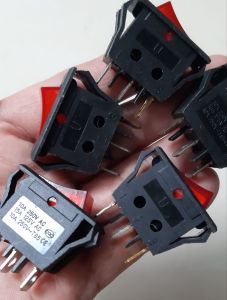 Công tắc bập bênh 10A-250v Bộ 10 cái