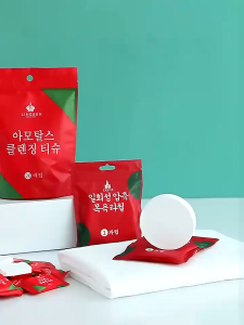 Khăn tắm nén du lịch Luxury Korea khăn viên nén cotton 70 x 140 cm tiện lợi dễ mang đi dễ sử dụng KTN01