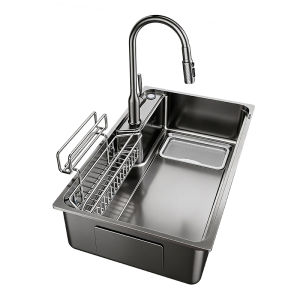 TAOSHI | Large Single Bowl Japanese Style 304 Stainless Steel Sink