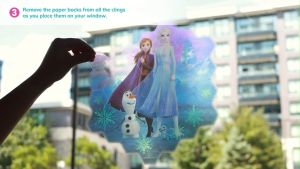 Make It Real Disney Frozen Window Art Mosaic Puzzle 4273