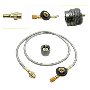 Outdoor Camping Gas Stove Propane Refill Adapter Cylinder Convertor Filling Tank Coupler Burner Gas Charging Container Adapter