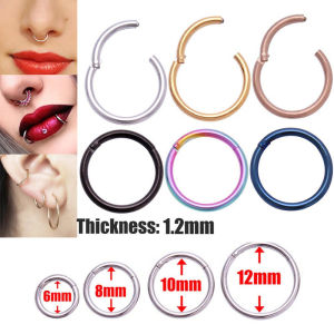 1 Chiếc Khuyên Mũi Bằng Thép Không Gỉ Khuyên Vành Tai Sụn Vành Tai Khuyên Vành Tai Khuyên Mũi Khuyên Trang Sức Dạng Thanh Màu Vàng Đen Punk