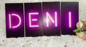 Hiasan Dinding Huruf Kamar Tidur Alphabet Angka Pajangan Rumah Wall Decor Dekorasi - AYU