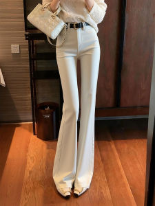 QFN | Korean Style Slim Fit Flared Trousers
