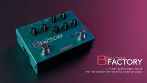 Sonicake QDS-05 B Factory Analog Bass Preamp Comp and Overdrive Guitar Bass Pedal
