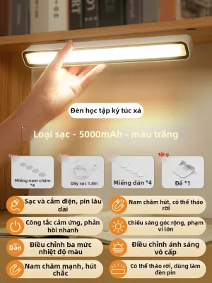 SUIYI | Đèn Tường Sạc Đèn Bàn Bên Cạnh Chống Chói Đọc Sách Dạng Dải Không Dây