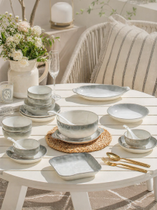 JINGDITAOCI | Attractive Ceramic Dining Set