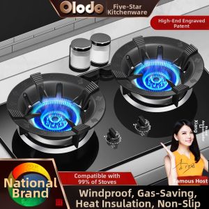 Olodo | Fireproof and Energy Saving Gas Stove Windguard Iron 1pc