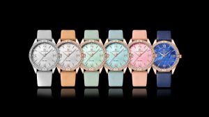 Naviforce นาฬิกาข้อมือผู้หญิงสไตล์แฟชั่น NF5038 หน้าปัดกลม สายหนัง กันน้ำ ระบบอนาล็อก