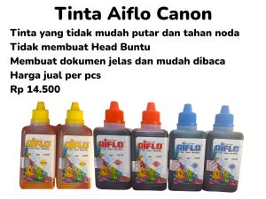 [Per Pcs]Tinta Printer Aiflo 100ml Canon/ Tinta Print Botol Aiflo 100ml