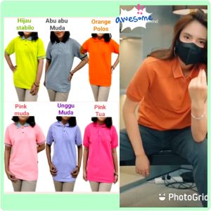 Kaos Kerah LIST Wanita: Pilihan Nyaman & Tidak Panas