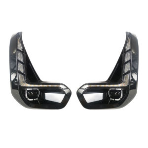 Đèn LED Chạy Ban Ngày Tích Hợp Xi Nhan Toyota Hilux Revo Đèn Sương Mù Vàng Bộ Đèn Cho Các Mẫu Xe 2020-2022 800Lm 8W ABS+LED