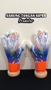 Sarung Tangan Training Goal Keeper Dewasa Sepak Bola Futsal 8 9 10 Sarung Tangan Kiper Predator Full Latex