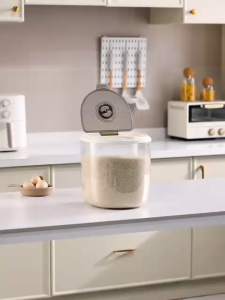 Easyhome.sg Airtight Rice Storage Box | Grain Container Kitchen Rice Bucket | Cereal Food Storage Insect Moisture Proof