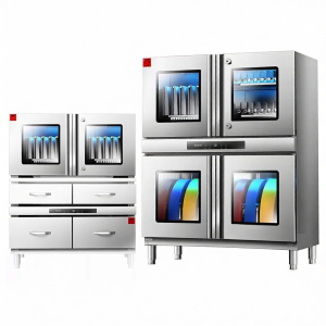 DEMASHI | Knife Disinfection Cabinet Commercial UV Heat Circulation 4-Door