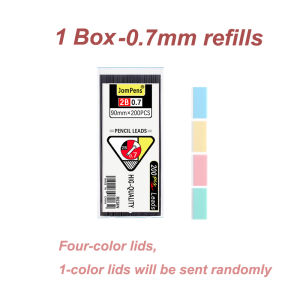 7Pcs/Set New Pressure Automatic Pencil 0.7mm With Eraser High Quality 2B Refill Paint Smooth Creative Writing Stationery Office