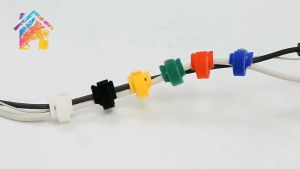 Fastening Cable Ties Reusable 150mm Adjustable Cord Ties Microfiber Cloth Cable Management Straps