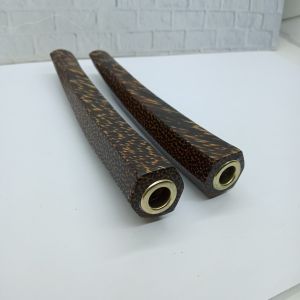 once pipa cangklong kayu liwung macan model segi enam A445