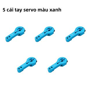 Bộ 5 Cần Gạt Servo Kim Loại CNC Nhôm 25T M3 Dành Cho Futaba Savox Xcore PowerHD JX SPT DSPower Phụ Kiện Mô Hình