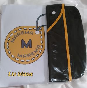 LIS BIASA (BUKAN MAS) Bivak mud perwira TNI /Atribut dinas militer / topi dinas /  topi mud / pama / pamen / Pati TNI AD AL AU