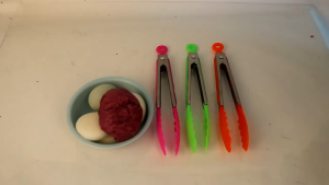 Capitan Plastik Makanan Kue Multifungsi  Plastik Stainless/ Penjepit Gorengan Barbeque Tahan Panas