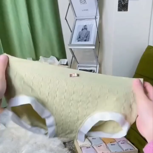 Womens Mid waist underwear Plain ladies underwear bench Cotton 6/1pcs Panty For women 7PCS set