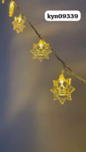 LAMPU TUMBLR MASJID BULAN TRANSPARAN / LAMPU HIAS LEBARAN 1.5M BISA DISAMBUNG KYN 09340