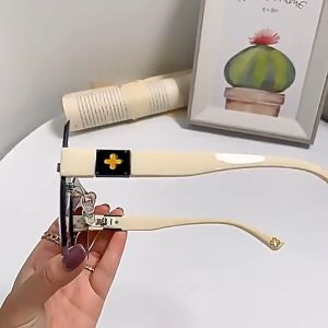 GU Kacamata Hitam Tanpa Bingkai Bentuk Kotak Persegi Desain Mewah Untuk Pria Wanita Sunglass Import Murah W8860