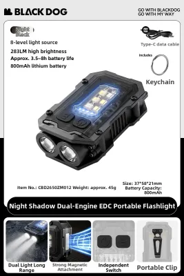 BLACK DOG | Infrared High Intensity Light Tactical Flashlight