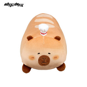 Kule Trendy Play Capabala Doll Authentic Bakery Series Capybara Female Gift Plush Doll Dolphin Puffer