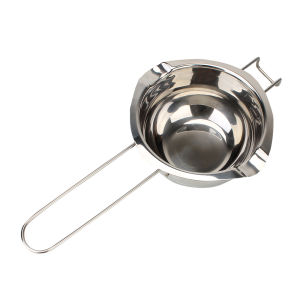 1PC Nồi Nấu Chảy Bằng Thép Không Gỉ Có Cọ Bơ Để Làm Sô Cô La Sữa Xà Phòng Làm Bếp Dụng Cụ Làm Bánh Dễ Dàng Vệ Sinh