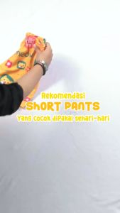 KIDS DIARY - CHILLA SHORT PANT CELANA PENDEK ANAK PEREMPUAN MOTIF GEMES